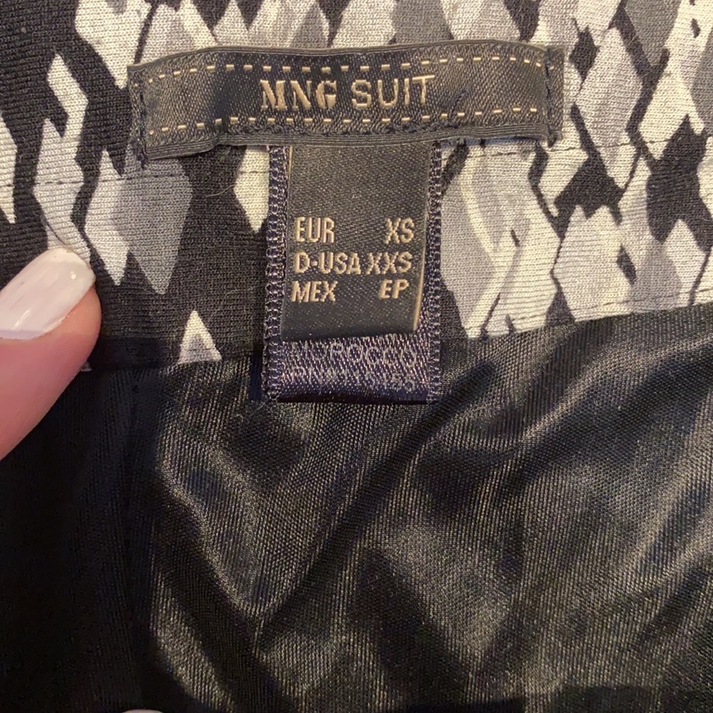 MANGO strapless stretchy dress - Picture 6 of 8